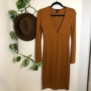 NEW Forever 21 Long Sleeve Sweater Dress